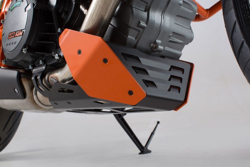 SW-MOTECH / SWモテック フロントスポイラー. －オレンジ/ブラック－ KTM 1290 Super Duke R / GT. | MSS.04.532.10002