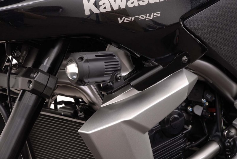 SWモテック / SW-MOTECH ライトマウントブラック Kawasaki Versys 650 (10-14). | NSW.08.004.10201/B