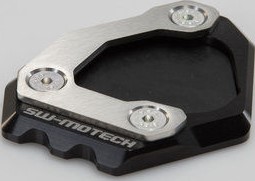 SW-MOTECH / SWモテック エクステンションサイドスタンドフット. －ブラック/シルバー－ BMW G 310 GS (17-). | STS.07.862.10000