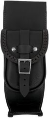 Ends Cuoio / エンズクオイオ バッグ 2018-new Fat Bob（ファットボブ） タンクバッグ - ブラックレザー - ココアステッチ | SERBFBB18.N.CTC