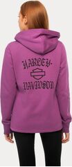 Harley-Davidson Hoodie-Knit, Wood Violet | 96419-22VW