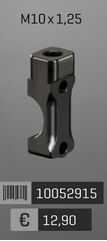 ABM / エービーエム Radia cylinder isaac4 RACE - rigid lever, handlebar: Ø2.2 mm, ピストン直径: Ø18 mm, バージョン: クラッチ, カラー: ブラック | 101610-D18-A95-F15