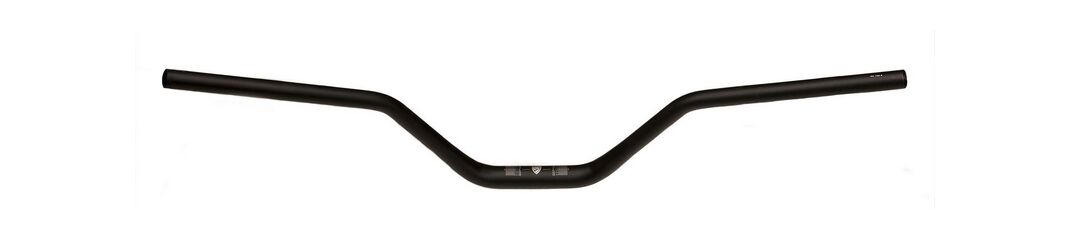 CNC Racing / シーエヌシーレーシング Handlebar diameter 22 mm - original high curve Ducati Scrambler, Black | MA202B