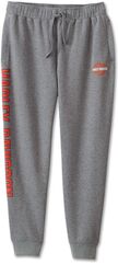 Harley-Davidson Sweatpant-Knit, Medium Grey Heather | 99196-24VM