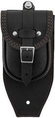 Ends Cuoio / エンズクオイオ バッグ 2000-2017 Softail ソフィテル スマートタンクバッグ - ブラックレザー - ココアステッチ | SBSFT17.N.CTC