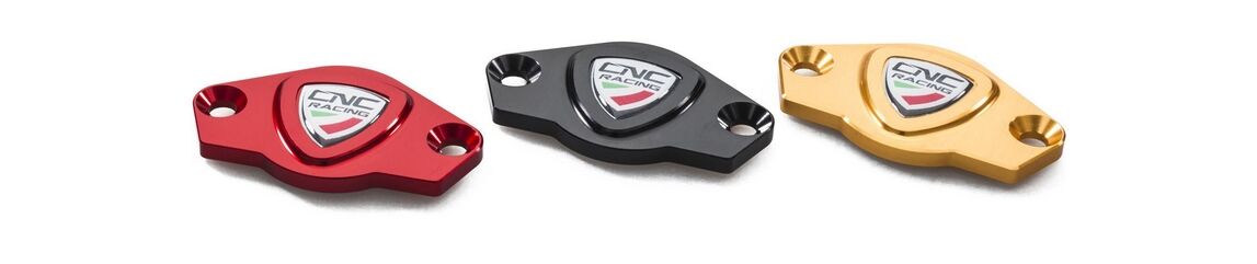 CNC Racing / シーエヌシーレーシング Timing Inspection Cover Ducati, ブラック | CF262B