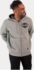 Harley-Davidson Hoodie-Knit, Charcoal Grey Heather | 96535-23VM