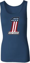 Harley-Davidson Tank-Knit, Federal Blue | 96652-22VW