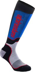 Alpinestars / アルパインスターズ Black/White/Blue Youth MX Plus Socks | 4742324-1226