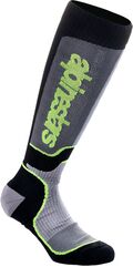 Alpinestars / アルパインスターズ Black/Gray/Yellow MX Plus Socks | 4702324-175