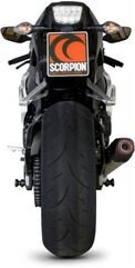 Scorpion / スコーピオンエキゾースト Serket （Taper）テーパースリップオン カーボンファイバースリーブ eマーク Honda CBR 1000 RR 08-11 2 | RHA95CEO