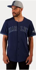 Harley-Davidson Men'S Hometown Baseball Shirt, Caban | 96801-23VM