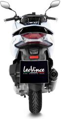 LEOVINCE / レオビンチ SBK NERO HONDA PCX 125 INOX with catalyst ECE/EU-APPROVED STAINLESS STEEL FULL SYSTEM | 14062K