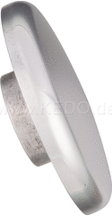 Kedo Rear Frame cover set, polished aluminum, 1 Pair | 30618