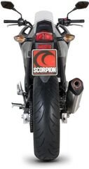 Scorpion / スコーピオンエキゾースト Serket スリップオン ステンレススリーブ eマーク Honda NC 700 S/X 2012 - 2013 | RHA155SEO