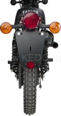 Kedo License Plate Support OEM style, suitable for 'Euro' license plates, 3mm aluminum, black, suitable for strut # 50053RP + reflector bracket # 50087 | 50088
