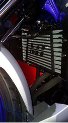 Access Design / アクセスデザイン Radiator cover guard grill for Yamaha MT03 | CRY026B