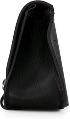 Ends Cuoio / エンズクオイオ バッグ TT Street（TT ストリート） 右側 - ブラックレザー - ココアステッチ | TTS.N.CTC.DX