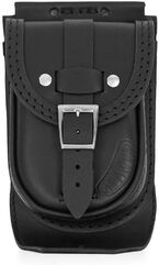 Ends Cuoio / エンズクオイオ バッグ 2000-2017 Softail ソフィテル タンクバッグ - ブラックレザー - ブラックステッチ | SERBSFT17.N.CTN