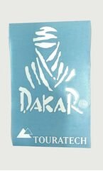 TOURATECH(ツラーテック):ダカール（Dakar) ステッカー ”25 cm” （ホワイト）
