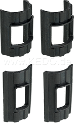Kedo Rubber Set for Headlamp bracket, complete inside / outside, right / left, 4 pieces (for OEM headlamp brackets) OEM Reference # 1N5-23138-00, 1H5-23137-00 | 29576
