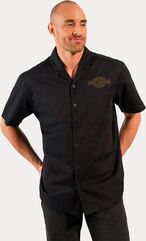 Harley-Davidson Shirt-Woven, Black Beauty | 96161-23VM