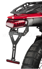 Kedo T7 License Plate Bracket, moves the license plate below the tail light, license plate angle adjustable, short sporty rear end, with loom | 31081