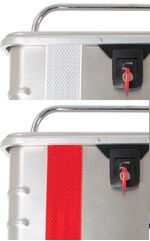 ヘプコ＆ベッカー リフレクティブストライプスティッカー 1m x 55 mm | 710234