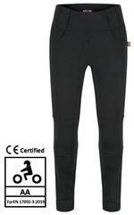 Motogirl Plain Knee Leggings | KLPK
