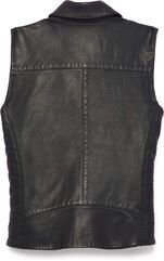 Harley-Davidson Women'S Electric Leather Vest, Black Beauty 2 | 97040-22VW