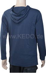 Kedo KEDO' Team Hoodie, size M, dark blue, belly bag, light fabric thickness 186g / m² (60% cotton / 40% polyester) | 70051M
