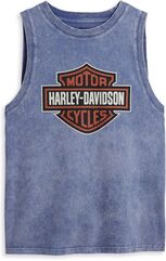 Harley-Davidson Tank-Knit, Gray Blue | 96210-23VW