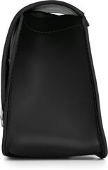 Ends Cuoio / エンズクオイオ バッグ Sporty（スポーティー） 左側 - ブラックレザー - ブラックステッチ | SPO.N.CTN.SX