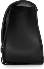 Ends Cuoio / エンズクオイオ バッグ Sporty（スポーティー） 右側 - ブラックレザー - ココアステッチ | SPO.N.CTC.DX