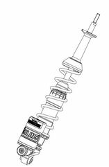 OHLINS / オーリンズ STX 36 スクーター ショックアブソーバー | PI-802