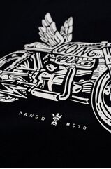 Pando Moto / パンド モト MIKE MOTO WING 1 Tシャツ – レギュラーフィット ユニセックス | Mike-Moto Wing-1