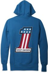 Harley-Davidson Hoodie-Knit, Federal Blue | 96605-22VW