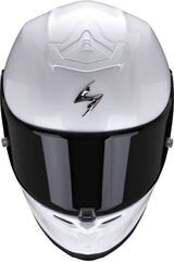 Scorpion / スコーピオン Exo / R1 Air フルフェイス Uni ストリート ヘルメット パール ホワイト | 10 / 100 / 70