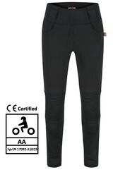 Motogirl Ribbed knee Leggings | KLRK
