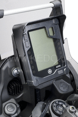 Kedo T7 cockpit Glareshield, aluminum 2mm black coated, easy to handle velcro attachment | 31054