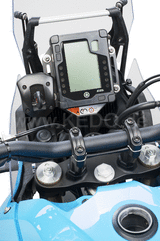 Kedo Fuel Filler Cap Holder, extension for T7 X-sheet item 31057, stainless steel black coated | 31057-TD