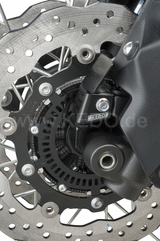 Kedo T7 ABS sensor Front Protective Cover, stainless steel, black coated | 31082