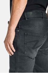 Pando Moto / パンド モト KARL DEVIL 9 モーターサイクルジーンズ メンズ - - スリムフィット Cordura® | PM-19-Karl-Devil-1