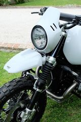 Unitgarage / ユニットガレージ Front fender high nineT Scrambler-Pure-Roadster, Light White Urban GS | 2031+2028_Light-White-Urban-GS