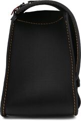 Ends Cuoio / エンズクオイオ バッグ Rev Sporty（Revスポーティー） 右側 - ブラックレザー - オークル（黄土色）ステッチ | REVSPO.N.CTOC.DX