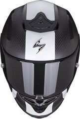 Scorpion / スコーピオン Exo フルフェイスヘルメット R1 Carbon Air Mg ブラックホワイト | 10-344-227