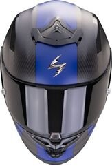 スコーピオン フルフェイスヘルメット Exo-R1 Evo カーボンエア Mg マットブラック-ブルー | 110-344-158