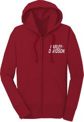 Harley-Davidson Hoodie-Knit, Chili Pepper | 96604-22VW