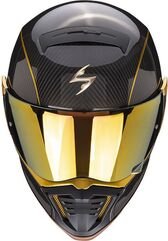 Scorpion / スコーピオン Exo フルフェイスヘルメット Exo-hx1 Carbon Se ブラック ゴールド | 87-261-61