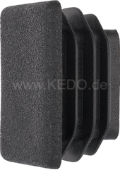 Kedo Brake Caliper cap, black (cover for inspection hole / brake pad, w / o lid function, replaces OEM 1J3-25845-01) | 28218RP